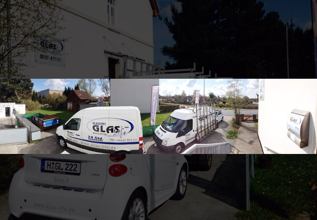 Fahrzeuge der Glaserei Glas-Life GmbH Hannover